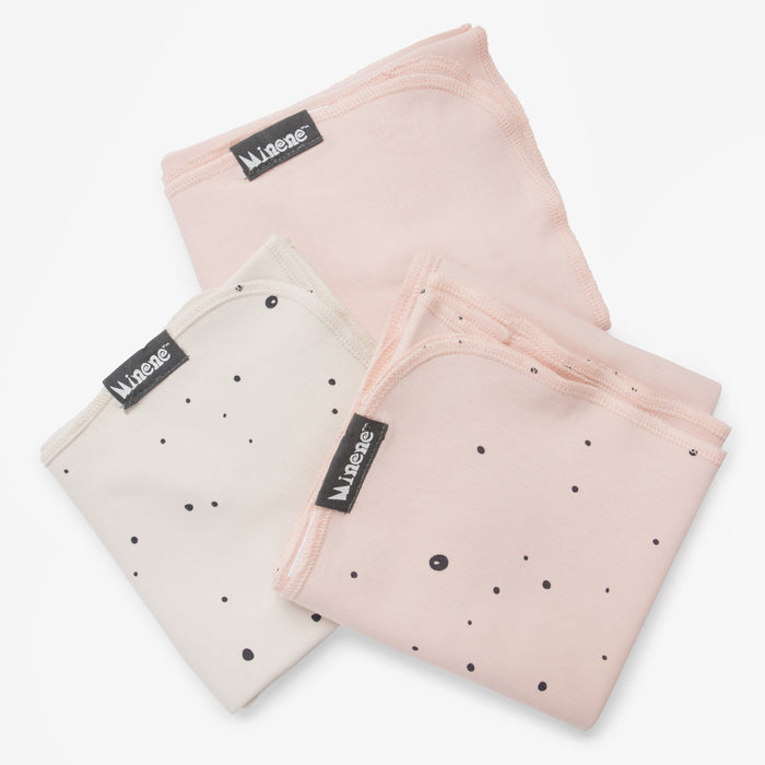 100% Cotton Jersey Squares - Pack of 3 - Animal