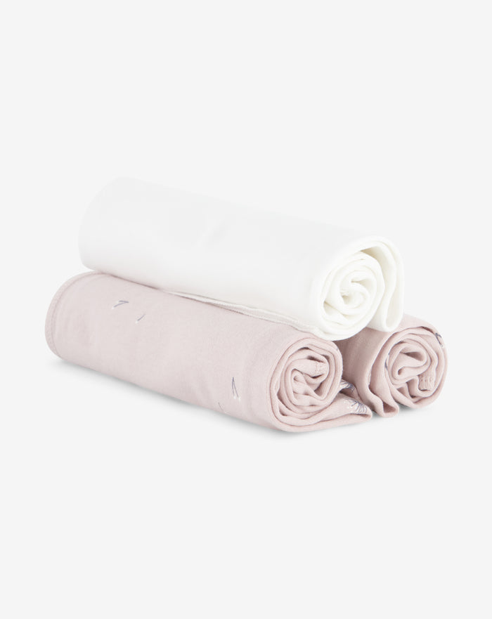 100% Cotton Jersey Squares - Pack of 3-BOHO