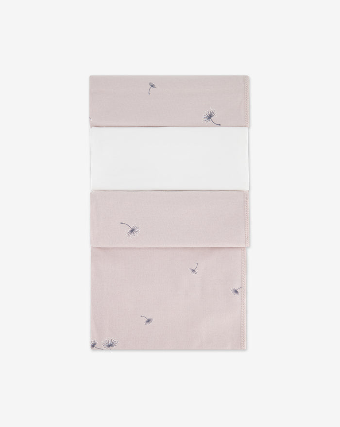 100% Cotton Jersey Squares - Pack of 3-BOHO