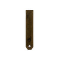 Brown leather handle cover for a carbon steel pan