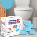 12 Pcs Home Toilet Cleaner Ball – Automatic Flush Toilet Bowl Deodorizer & Bathroom Cleaning Effervescent Tablets
