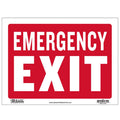 12" X 16" Emergency Exit Sign Sold in 24 Units