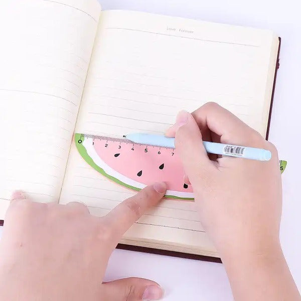 15cm Fruit shape Wooden Measuring Scale