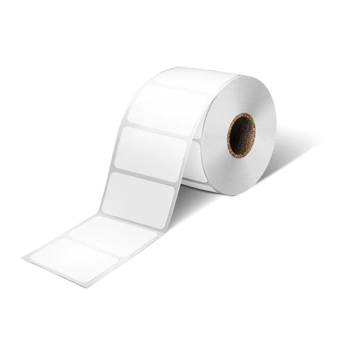 2 1/4" x 1 1/4", 1 inch Core, Direct Thermal Labels, 1000/Roll, 12 Rolls/Case