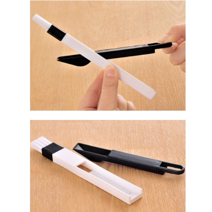 2-in-1 Mini Window & Pan Cleaning Brush – Multipurpose Handheld Brush for Home, Kitchen & Windows(Pack of 1)