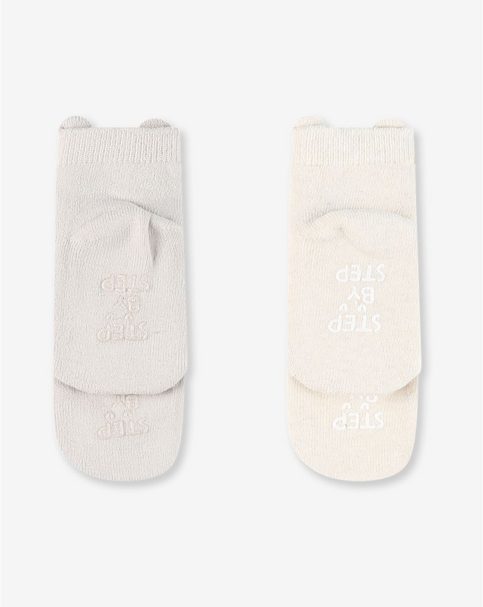 2 Pack High Terry Socks With Anti Slip SOCKS5