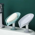 2 Pcs Suction Drain Soap Tray – Wall Mounted Soap Holder with Suction Cup for Bathroom, Kitchen & Wash Basin (Random color)
