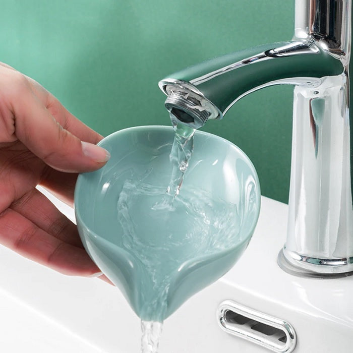 2 Pcs Suction Drain Soap Tray – Wall Mounted Soap Holder with Suction Cup for Bathroom, Kitchen & Wash Basin (Random color)