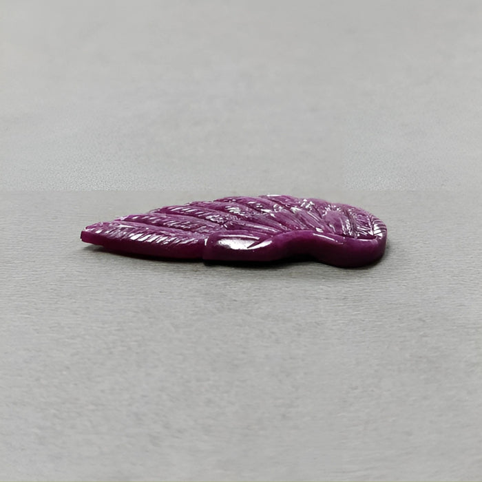 intaglio di rubino rosso