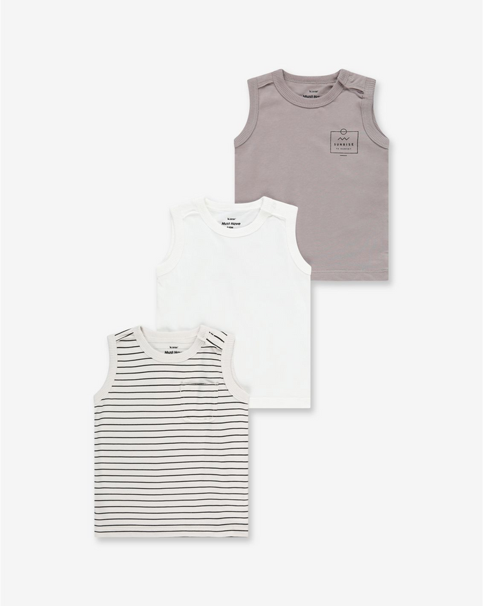 3 Pack Boys Tank WSM