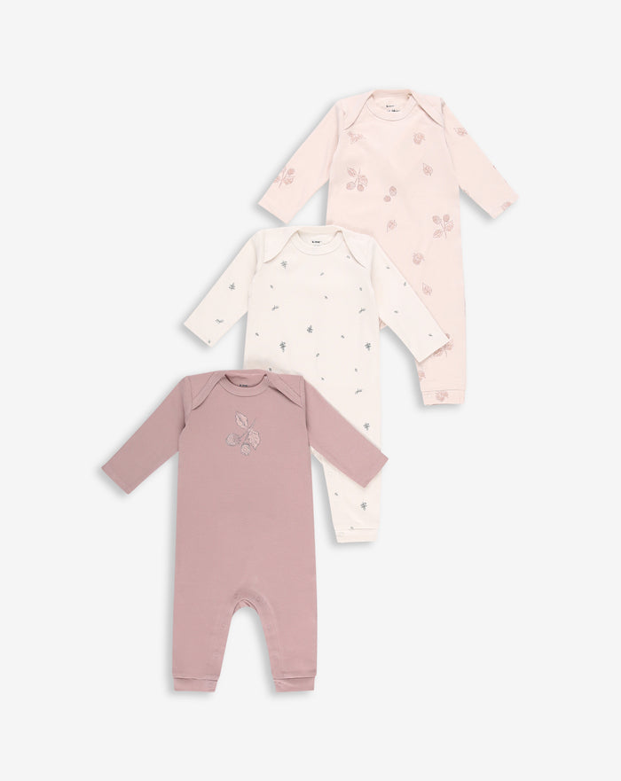 3 Pack Long Overalls WSP3
