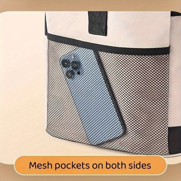 30L Large Capacity Picnic Bag, Meal Container, Big Capacity Oxford Waterproof for Camping/BBQ/Outdoor Activities