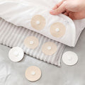 4 Pair Lightweight Quilt Clamps & Grippers – Anti-Slip Bed Sheet Holders for Comforter, Blanket & Mattress Corner Fixing