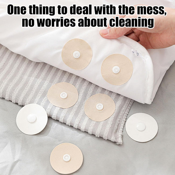 4 Pair Lightweight Quilt Clamps & Grippers – Anti-Slip Bed Sheet Holders for Comforter, Blanket & Mattress Corner Fixing