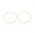 40MM Gold Filled Hoop Earrings