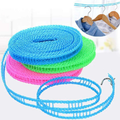 5 Mtr Durable Nylon Clothline Rope – Strong Laundry & Clothes Drying Line for Home, Travel & Outdoor Use (Random Color-Pack of 1)