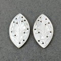 mother of pearl marquise carving
