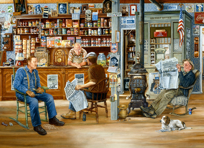 A Day at the Shop 500 Piece Puzzle - Quick Ship - Puzzlicious.com