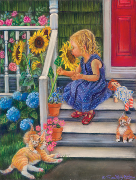 A Summer Kiss 300 Piece Puzzle - Quick Ship - Puzzlicious.com