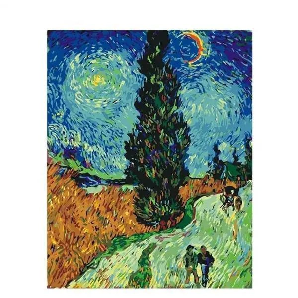 Abstract Painting Paint By Numbers Kit