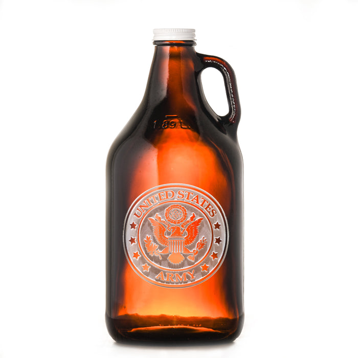 Army Beer Growler Gift, Engraved