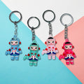 Astronaut Soft Rubber Keychain – Fun Space Accessory for Keys & Bags ( Pack of 1 )