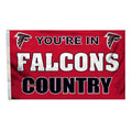 Atlanta Falcons 3X5 Horizontal Flag Country