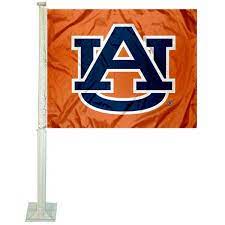 Auburn Tigers Car Flag