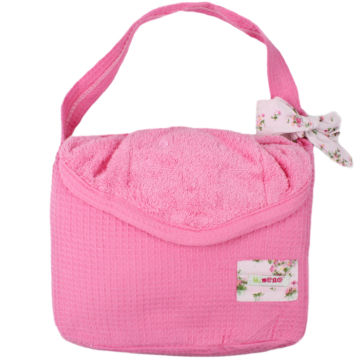 Baby Bath Gift Basket - Pink Cat !