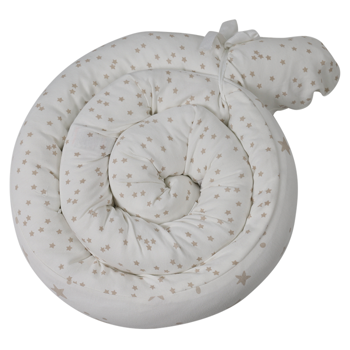 Baby Beige Star  Bedding Gift Basket
