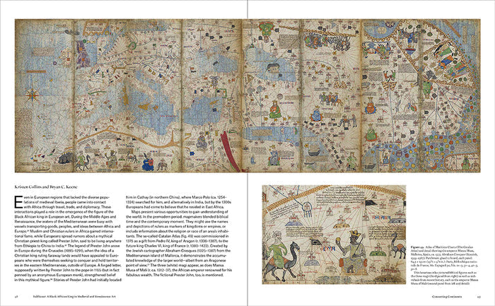 Inside page of 'Balthazar: A Black African King in Medieval and Renaissance Art'.