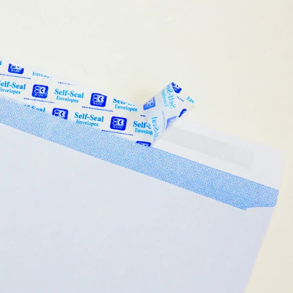 BAZIC #10 Self-Seal Security Envelope (30/Pack) Sold in 24 Units