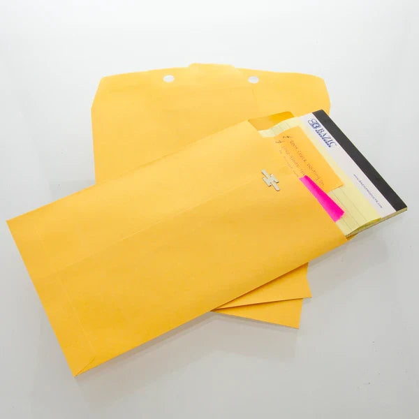 BAZIC 10" X 13" Clasp Envelope (4/Pack) Sold in 48 Units