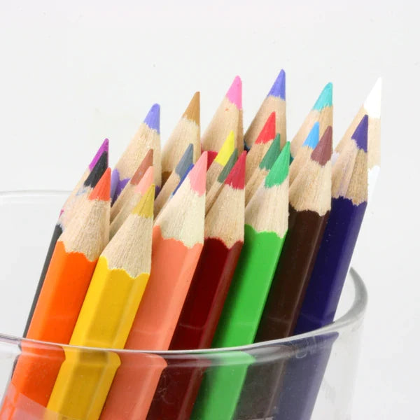 BAZIC 12 Mini Colored Pencils Sold in 24 Units