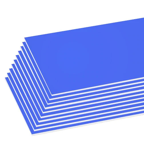BAZIC 20" x 30" Blue Foam Board Sold in 25 Units