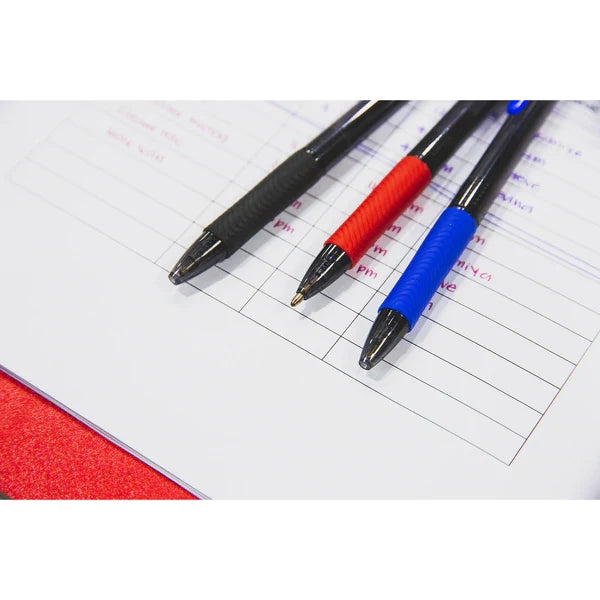 BAZIC 5 Color Galaxy Oil-Gel Ink Retractable Pen Sold in 12 Units