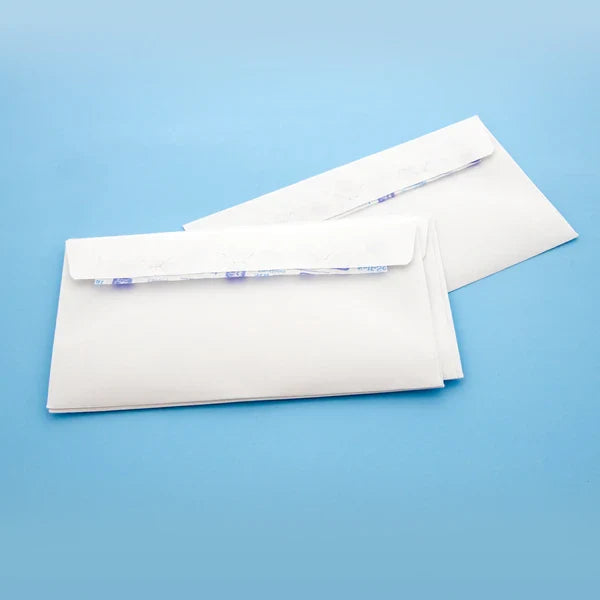 BAZIC #6 3/4 Self-Seal White Envelope (100/Pack) Sold in 24 Units
