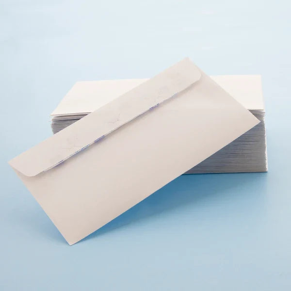 BAZIC #6 3/4 Self-Seal White Envelope (100/Pack) Sold in 24 Units