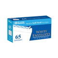 BAZIC #6 3/4 Self-Seal White Envelope (65/Pack) Sold in 24 Units