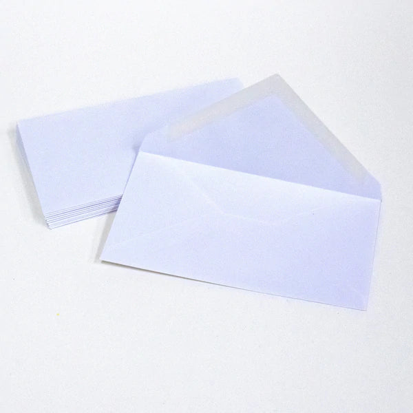 BAZIC #6 3/4 White Envelope w/ Gummed Closure (100/Pack) Sold in 24 Units