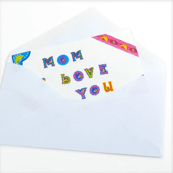 BAZIC #6 3/4 White Envelope w/ Gummed Closure (100/Pack) Sold in 24 Units