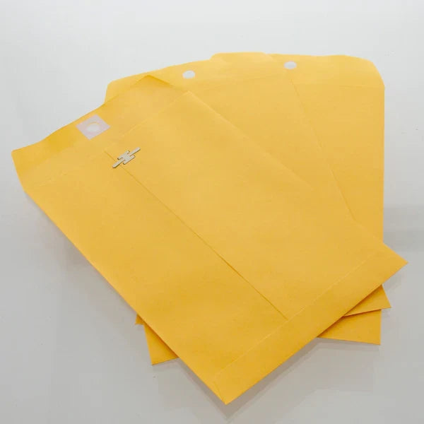 BAZIC 6" X 9" Clasp Envelope (100/Box) Sold in 10 Units