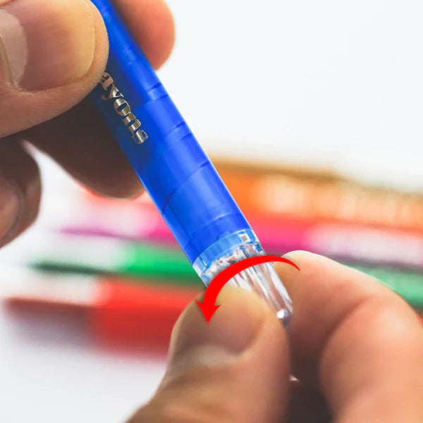 BAZIC 8 Color Propelling Crayons Sold in 24 Units
