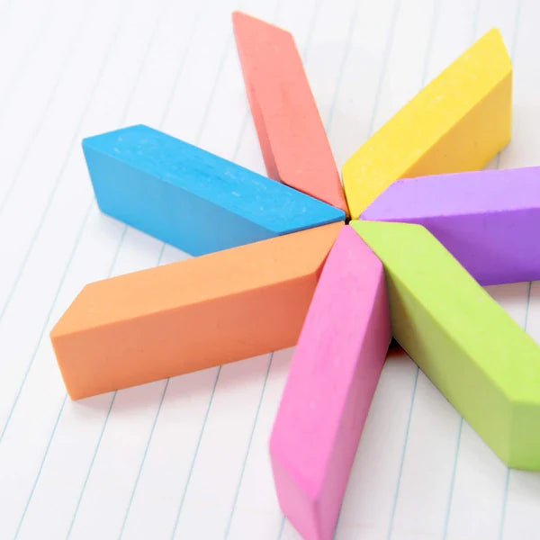 BAZIC Neon Eraser Sets ( 15/Pack) Sold in 24 Units