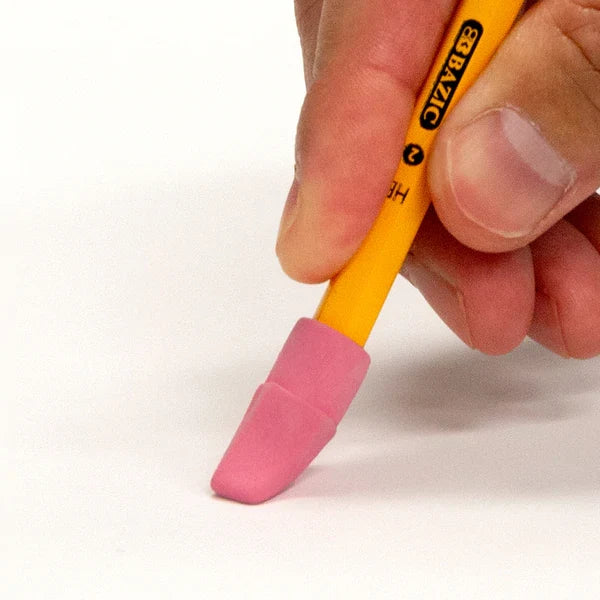 BAZIC Pink Eraser Sets ( 15/Pack) Sold in 24 Units