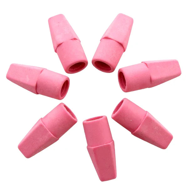 BAZIC Pink Eraser Top (20/Pack) Sold in 24 Units