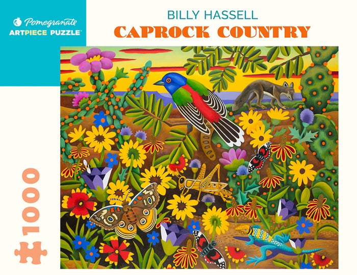 Billy Hassell: Caprock Country 1000 Piece Jigsaw Puzzle - Quick Ship - Puzzlicious.com
