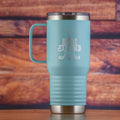 Birdie Juice Golf Travel Tumbler With Handle - Gift for Golfers