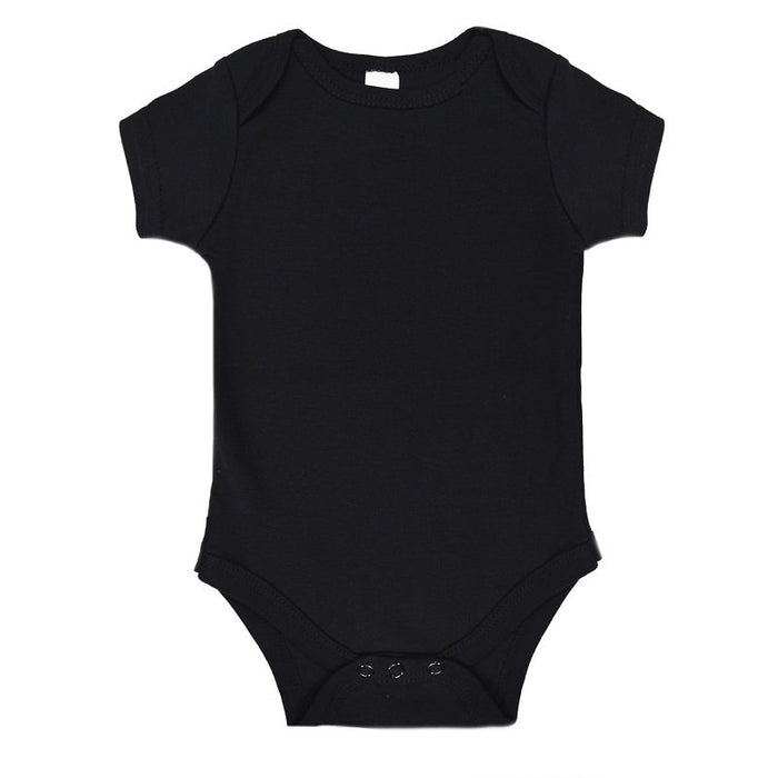 BLACK BODYSUIT (PK 6) (3-6 M) BS4658-BLK-36