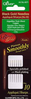 BLACK GOLD NEEDLES SZ #10